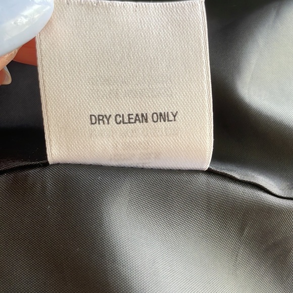 Nordstrom Black Silk Blazer with Gold Button | Petite 2 - Picture 6 of 7